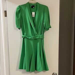 NWT Versona Green Madison Tara Spring Dress 14